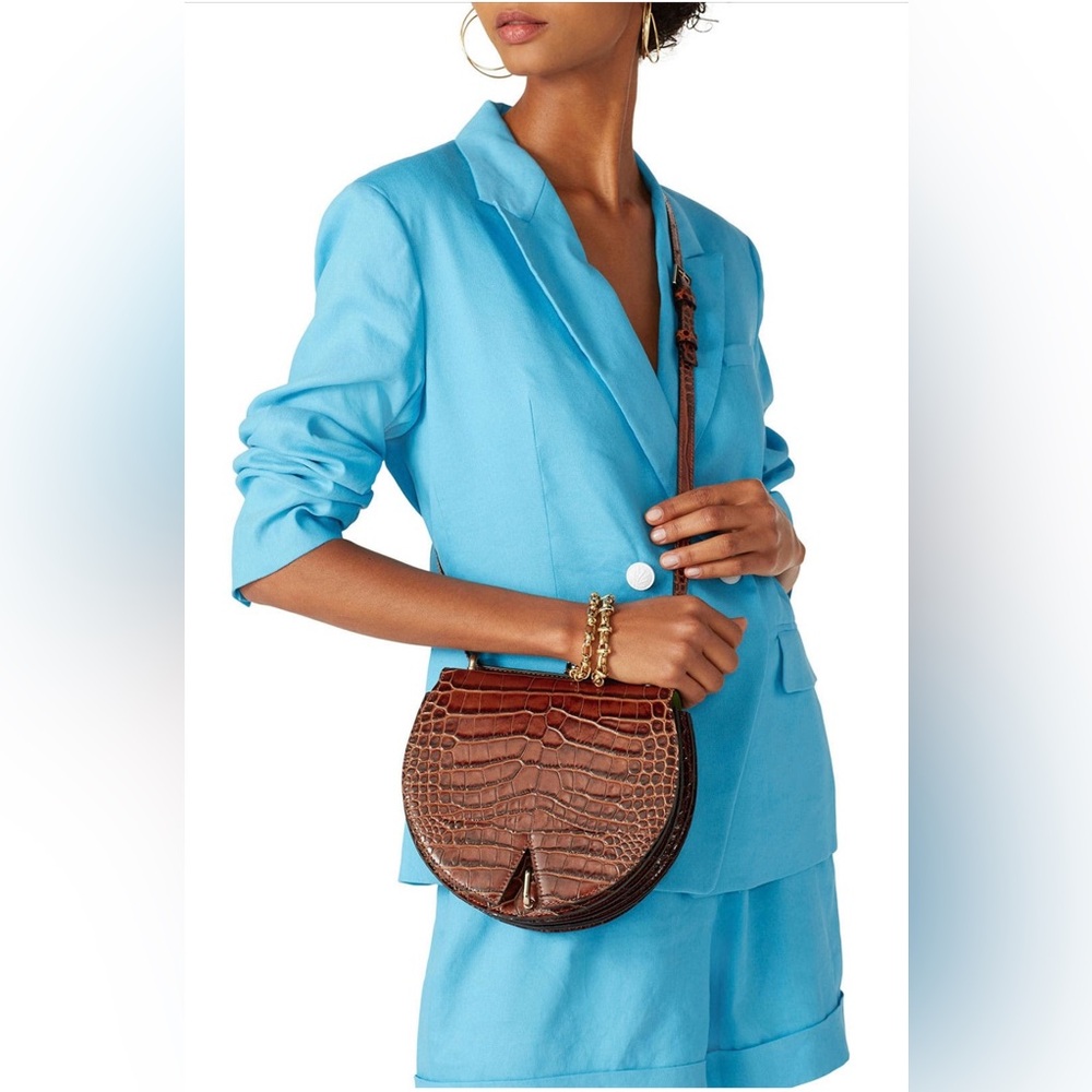 Sara Battaglia Brandy Bordeaux Bag ⚜️